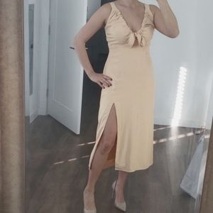 A&F yellow summer dress